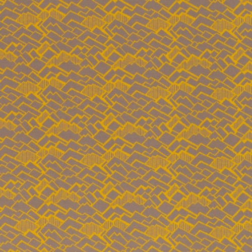 Jaquardjersey | Ridge by Käselotti | Goldgelb